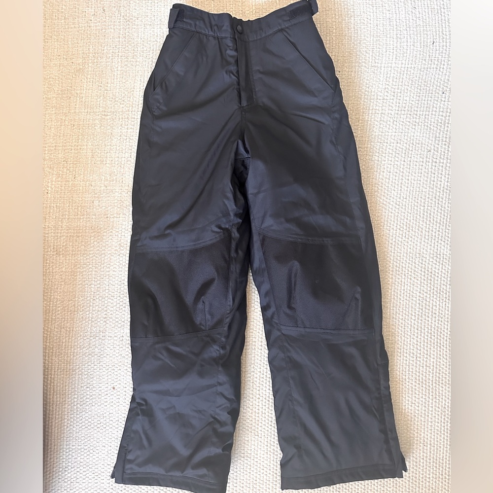 LL Bean black snow pants, EUC, 10